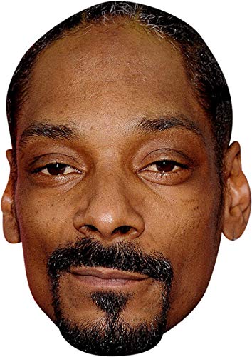 FoxyPrinting Snoop Dogg Celebrity Cardboard Party Face Mask Fancy Dress