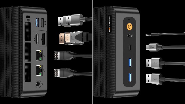 BOSGAME P6 Mini PC win 11 pro, Ryzen 9 6900HX (8C/16T, up to 4.9