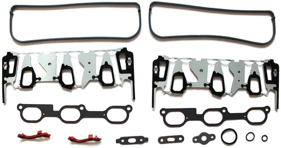 MS98013T Intake Manifold Gasket sets fit for 2006-2007 for Buick for Rendezvous 3.5L 2005-2006 for Buick for Terraza 3.5L 2004-2006 for Chevrolet for Malibu 3.5L replace