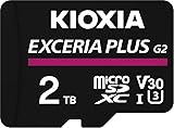 KIOXIA(キオクシア) 旧東芝メモリ microSD 2TB UHS-I U3 V30 Class10 Nintendo Switch動作確認済 microSDXC 最大読出100MB/s 最大書出90MB/s 国内サポート正規品 メーカー保証5年 KLMPB002T