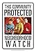 Aquarius Star Trek Neighborhood Watch Tin Sign