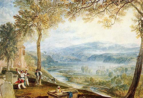 Peintures à l'huile d'art célèbres de Turner paysage romantique sur toile