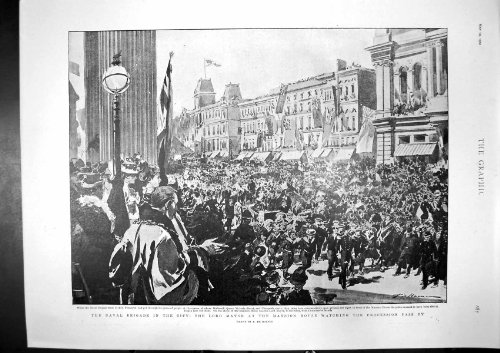 original old antique victorian print Seigneur Naval Maire Field Telegraphist Work 1900 de Ville de Brigade original old antique victorian print Seigneur Naval Maire Field Telegraphist Work 1900 de Ville de Brigade