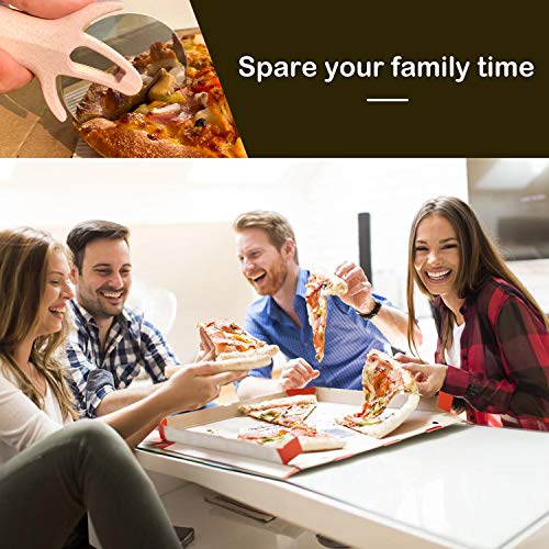 Heleeron Pizza Cutter Wheel, Stainless Steel Pizza Cutter With Cover, Super Sharp Pizza Slicer-Dishwasher Safe,Smooth Rotating Pizza Wheel Safe With Healthy Material (Pink） #TOP5