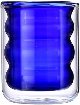 250ML High Borosilicate Milk Cup Double Wall Novel Coffee Mug