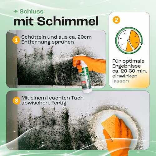 Schimmelspray Treufix – Schimmelentferner mit Aktiv-Chlor-Formel