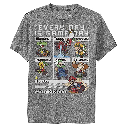 T-shirt Nintendo garçon anti-irritation manches courtes vêtement gamer