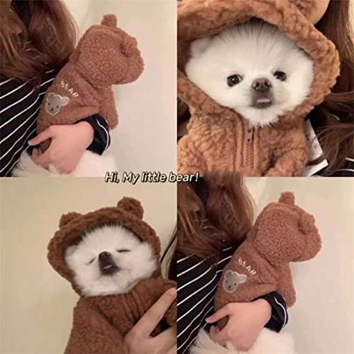 Disfraz de perro Brown Bear talla X-Small miniatura 3