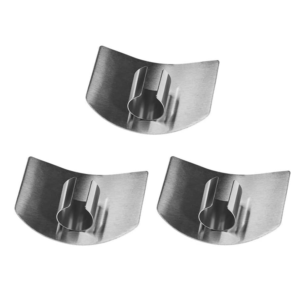 CTRLZS Stainless Steel Finger Guard, Multifunctional Finger Protector Finger Guard for Cutting Kitchen Tool