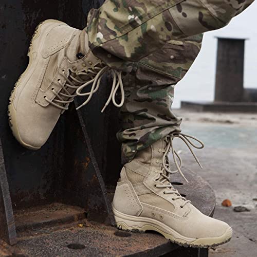 Bottes de combat légères et durables FREE SOLDIER militaires de désert - 2