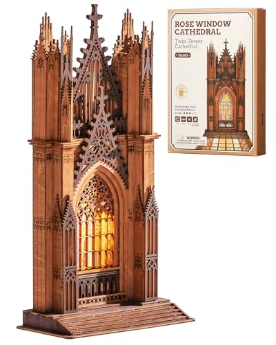 Rolife 3D�ؐ��p�Y�� TGA01 - �S�V�b�N�c�C���^���[�吹�����z���f�� LED���C�g�t�� DIY�N���t�g�g�ݗ��ăL�b�g ��l�p ���j�[�N�ȃz�[���f�R���[�V���� & �a�������D�ƌ���