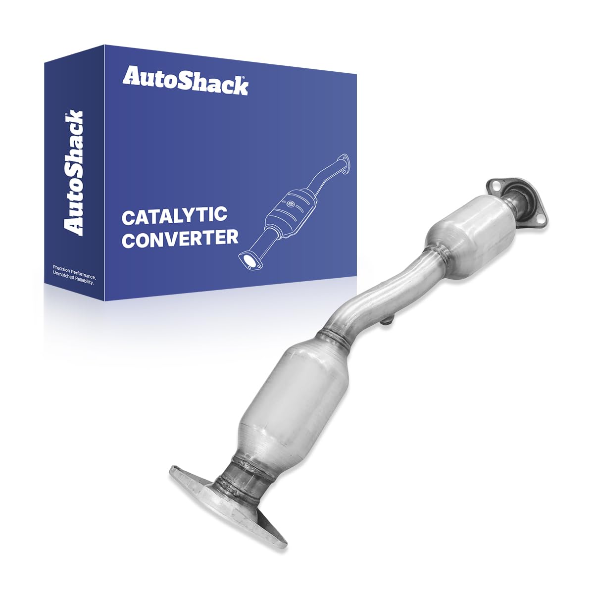 AutoShack Front Catalytic Converter Exhaust Pipe Direct Fit