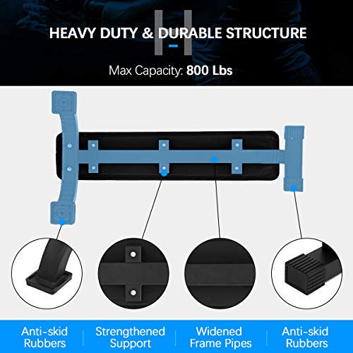 Flat Weight Bench, Doufit WB-02 Heavy Duty Exercise Bench for Home Gym, Dumbbell Workout Bench for Weight Training