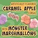 Carmella Creeper Cereal with Monster Marshmallows, Caramel Apple Flavored Kids Cereal, Limited Edition, Made with Whole Grain, Family Size, 15.8 oz