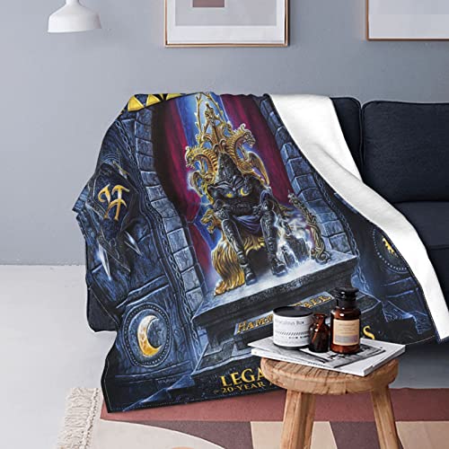 Hammerfall Legacy Of Kings Blanket Super Soft Flannel Plush Fluffy Light Warm Breathable Comfortable #TOP1