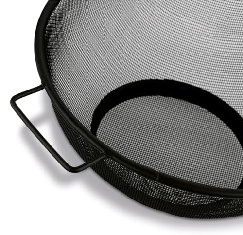 Image of Onrpix Multipurpose Stainless Steel Colander Basket for Washing Rice, Fruits, Vegetables, Grains, Strainer Drainer Bowl with Handle, The Kitchen Bowl (Big)