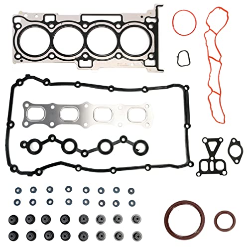 JAVOUKA Head Gasket Set, 2.4L, fit for Chrysler 200/Sebring,fit for Dodge/Avenger/Journey 2008-2014,fit for Jeep Compass/Patriot/Compass 2.4L 2007-2016 2.4L DOHC L4 16V HS26332PT HS54664