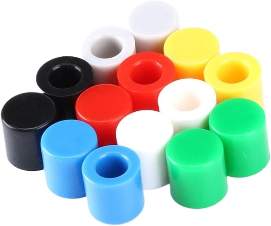 70pcs/lot 7 Color Tactile Button Caps Cap Hat for 6 * 6mm Tact Switch for