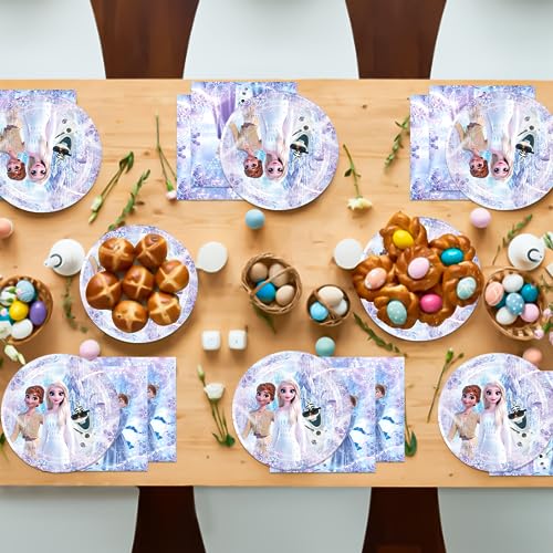 61 Pezzi Stoviglie per Feste Congelato