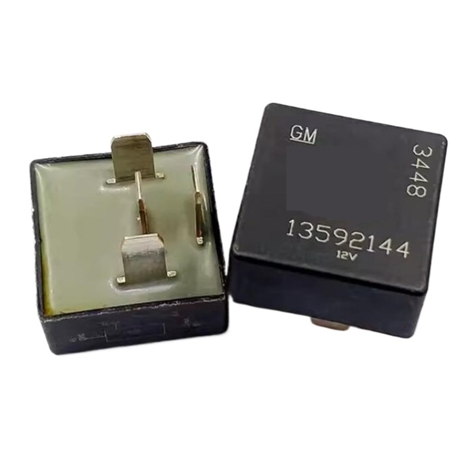 Relais 12VDC DCV1212V 4PIN 13592144 composant d'origine pour circuit automobile