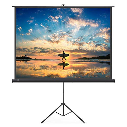 Pantalla de proyector WSHA de 100" con trípode plegable 16:9