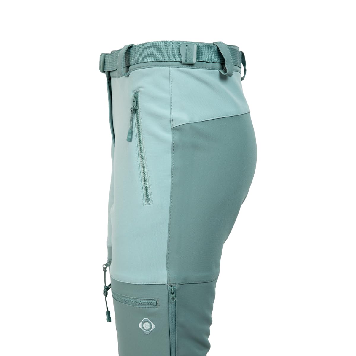 IZAS Paules W Pantaloni da Donna da Montagna. Tessuto Mount-Stretch Idrorepellente, Traspirante ed Elastico. Asciugatura Rapida e Confortevole. Tasche con Zip. Regolabile e ventilato.