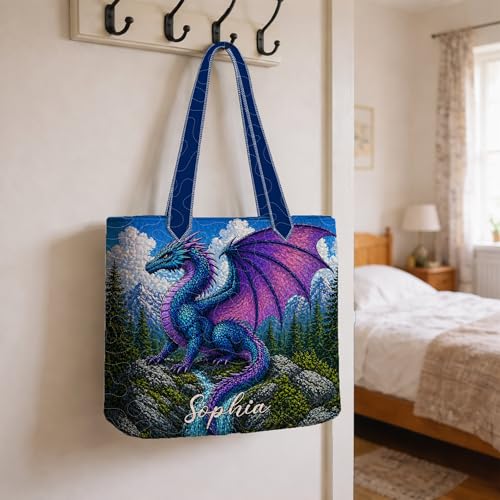 Bolso Tote acolchado personalizado para mujer miniatura 6