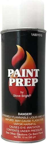 Miniatura 13 de Pintura en aerosol Stove Bright de alta temperatura, metálica, hasta 1200 grados, 12 onzas (paquete de 1), 1A53H001 - transparente