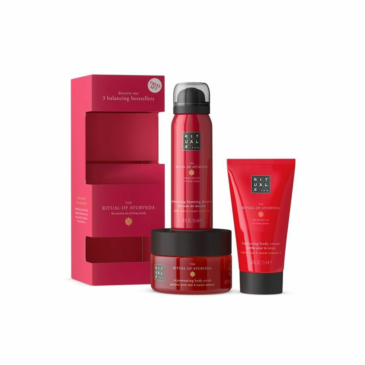 Set de cosmétiques pour femme Rituals The Ritual of AYURVEDA 3 pièces - Marque : Rituals - EAN : 8719134185232