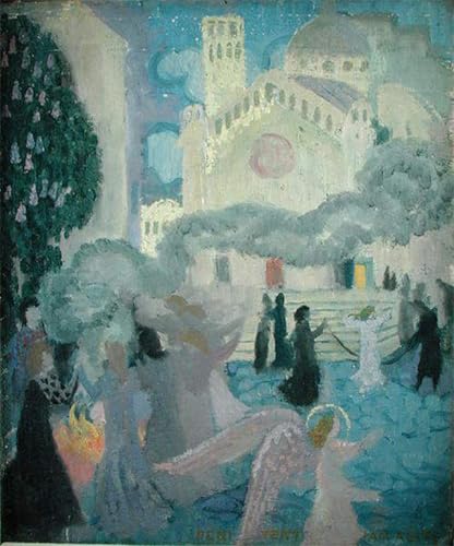 Peinture Poster d'Art Abstrait Maurice Denis Émotion Visuelle
