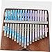 BIUDECO 4pcs Kalimba Piano Note Stickers Scale Decals for Beginners Easy Installation Material Thumb Piano Accessory for Learning Music