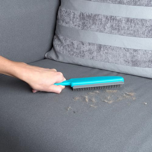 Beldray Tierhaarentferner für Teppich & Auto, Tierhaarbürste mit Gummiborsten für Möbel & Autositze, Pet Hair Remover für Waschmaschine geeignet, mit Aufbewahrungshaken