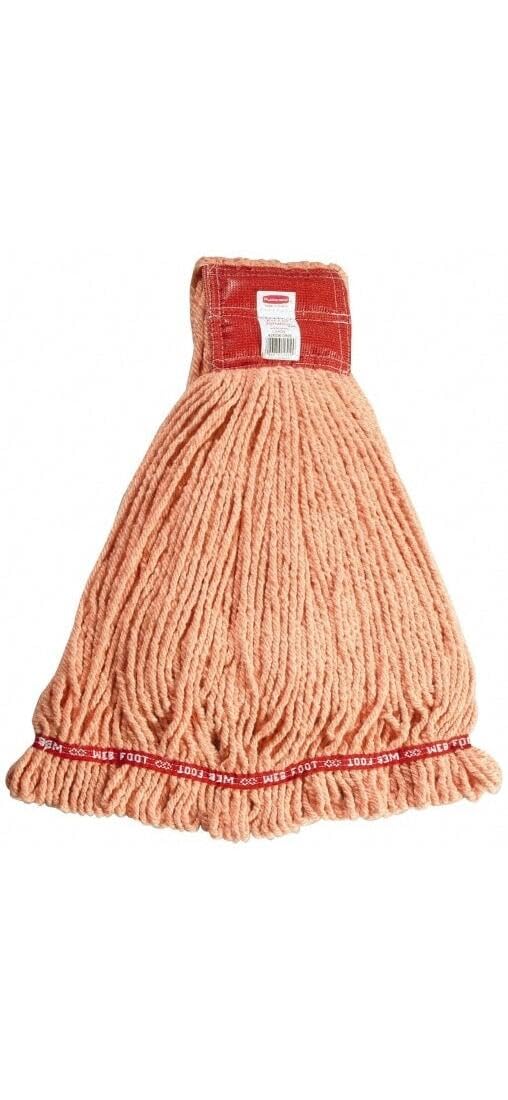 Rubbermaid Commercial Web Foot Shrinkless Wet Mop, duży, pomarańczowy, FGA25306OR00