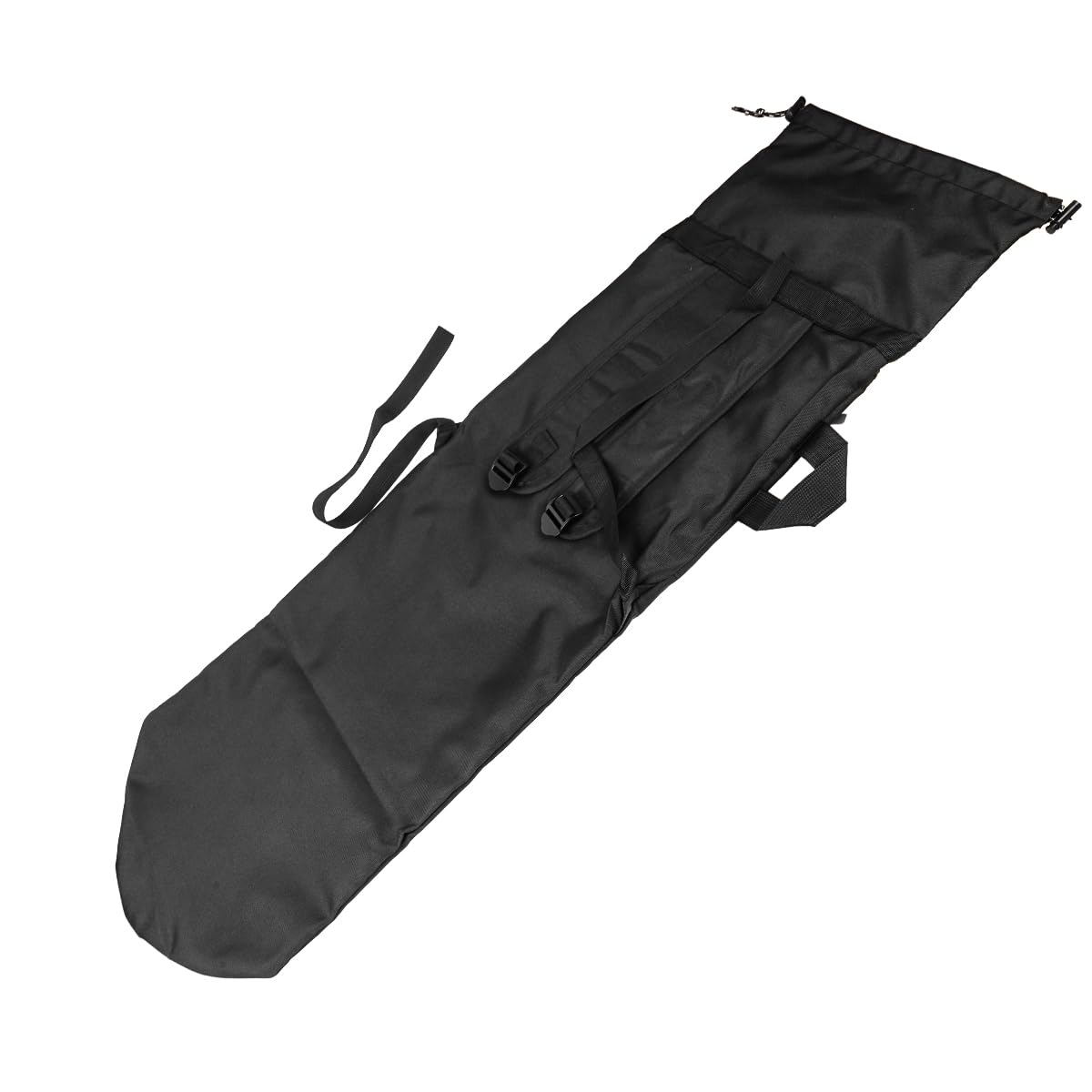 Sac à Dos de Skateboard Sac à bandoulière étanche poignée Pliable Sac fourre-Tout pour Longboard Sac de Transport pour Voyage Hommes et Femmes débutants Sac de Yoga léger et étanche Noir