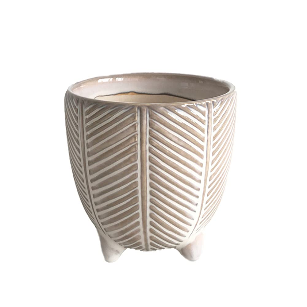 NTPHNB Creative Simplicity Ceramic Cactus Succulent Planter Pot Container Small (T)