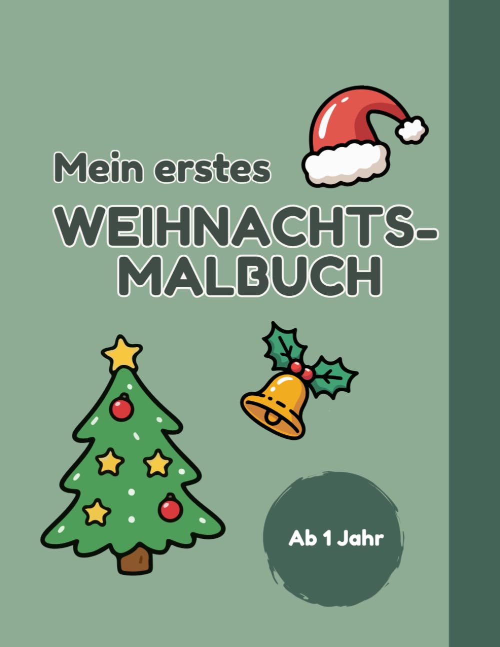 Weihnachtsmotive für Kleine: Malspaß ab 1,5 Jahren