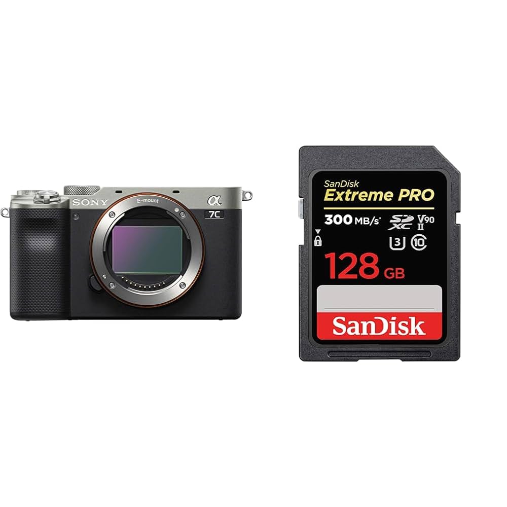 SONY α7C ミラーレス一眼カメラ 本体 SDカード付き 128GB Amazon | SONY(ソニー) 【α7C と SDカード(128GB) セット】 写真
