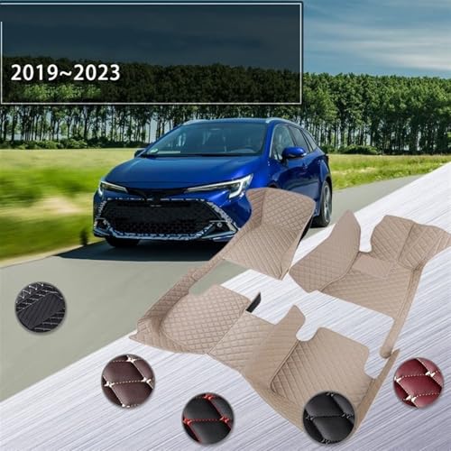 Tapis de sol de voiture protégeant la Toyota Corolla E210 contre l'usure