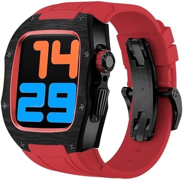 Coque fibre de carbone Apple Watch 45mm INFRI luxe