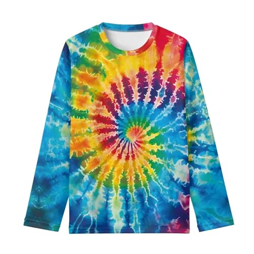 Image of Long Sleeve Shirts for Girls Casual Crewneck Tops Fall Winter Outfits for 3-16 Years Old