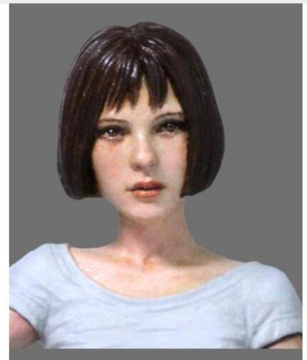 Modèle résine 1/28 fille et chien sans défaut de moulage pour figurine historique 68mm à peindre