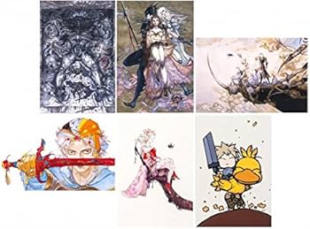 Amazon | 天野喜孝 ポストカードセット6枚入りB FFダークサイド