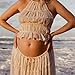 Maternity 2 Piece Maxi Skirt Sets Summer Backless Halter Tank Crop Top Long Skirt Going Out Photoshoot Beach Outfits (White, S)