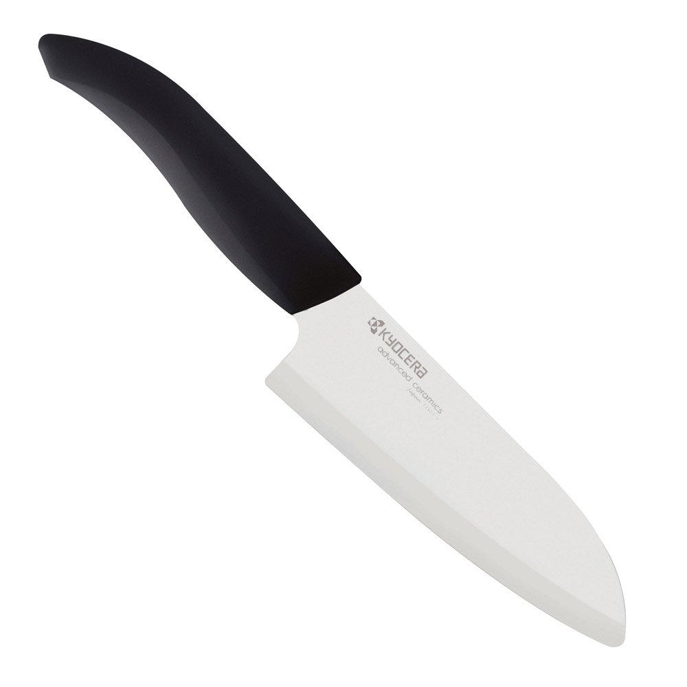 Kyocera Revolution Mini Santoku, 4-inch: White 5.5