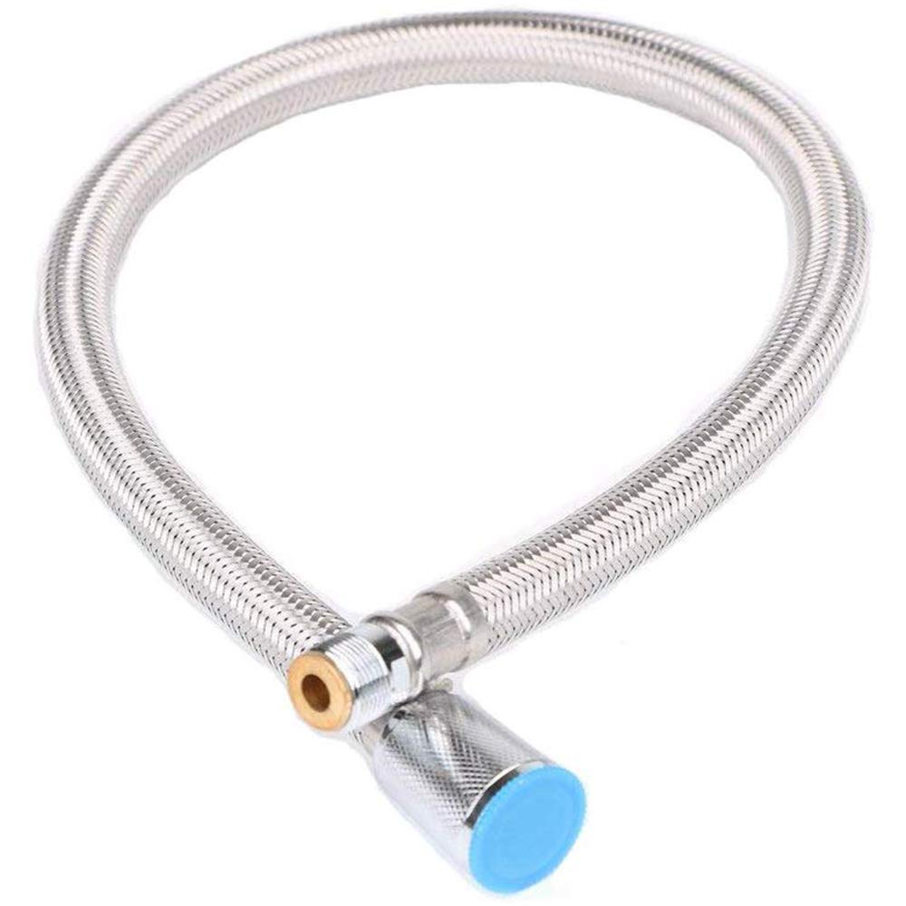 Tubo Flessibile, Coda del Drago, Parte di Ricambio for Tubo Estraibile a Molla for Rubinetto lavello da Cucina Stile Commerciale da 23,2 Pollici o 59 cm, Acciaio Inossidabile
