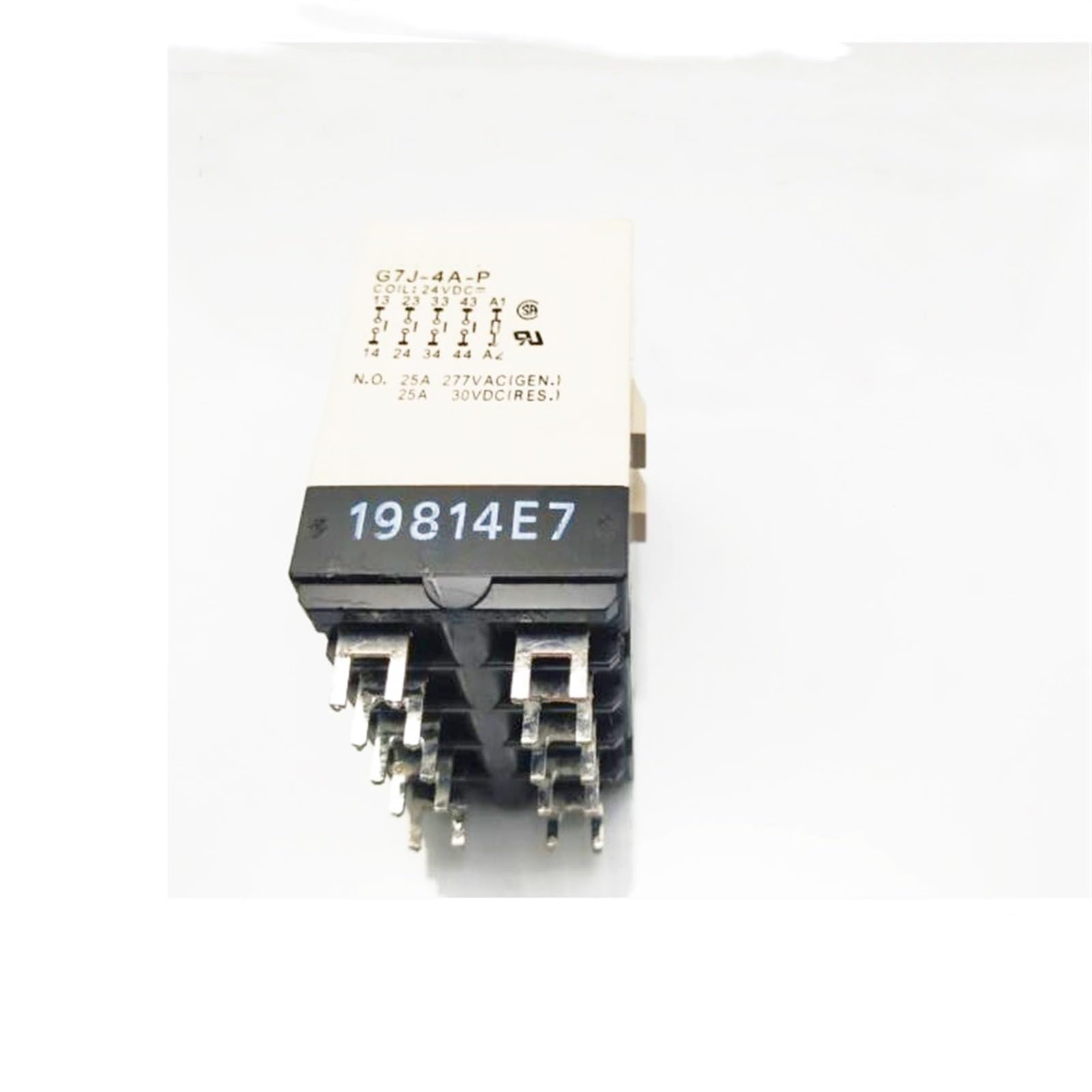 Relé G7J-4A-P DC24V que soluciona fallos de potencia en placas de 25A 2
