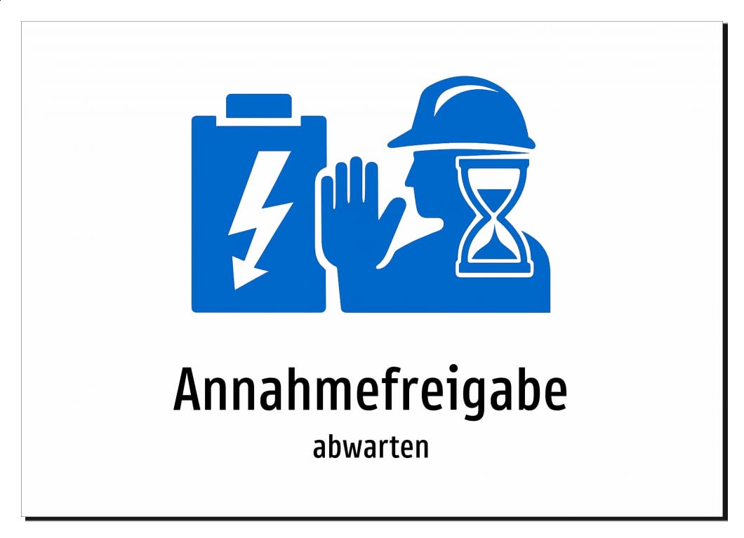 37023-DE-S-09 | Annahmefreigabe - abwarten