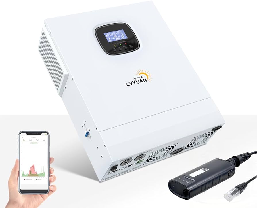 48v 5000wハイブリッドインバーター Amazon.co.jp: LVYUAN（リョクエン）5000W 正弦波 オフグリッド