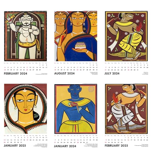 Image of Tallenge - Jamini Roy - 2026 Wall Calendar - 12 x 17 Inches for Home & Office (Paper, Wall Calendar)