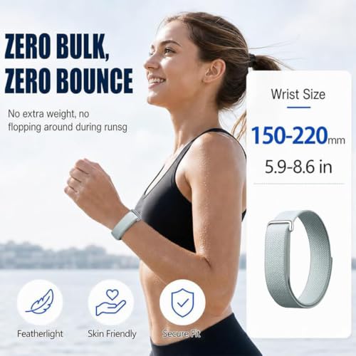 Image of Stretch Nylon Sport Strap Compatible For Google Fitbit Air (Only Strap)